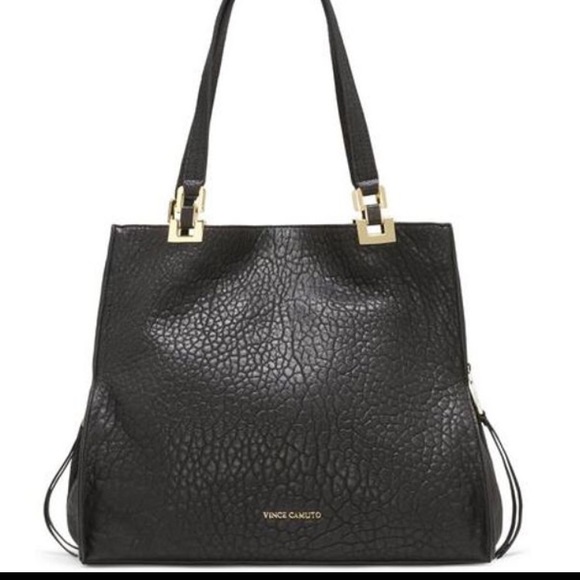 Vince Camuto Handbags - Vince Camuto Adela - Zip-Gusset Bubble Lamb Tote